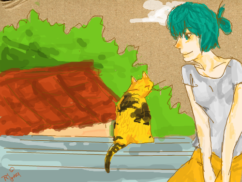 지붕 : 4글자 이상 뭘 하라는 거지 스케치판 ,sketchpan