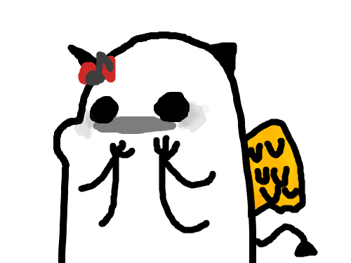 자작캐릭터 : 이름: 팁(tib)성별: 남         성격: 약간 쿨하고 장난을 잘치고 의외로 친절하다.          특이사항: 노란색날개가 있으며 날아다닌다. 게으르다. 끝이 역삼각형모양인 검은 꼬리가 있다. 한쪽에는 뿔, 한쪽에는 고양이 귀가 있다. 스케치판 ,sketchpan