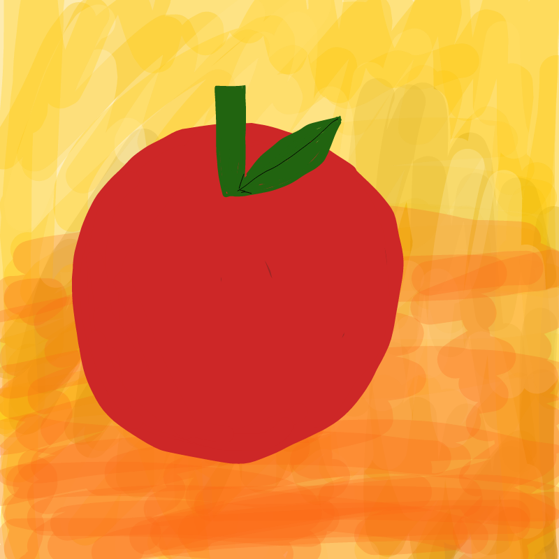 사과 : 사과 스케치판 ,sketchpan
