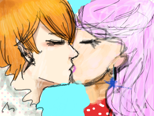 키스 : 잘그렸죠?ㅋ 스케치판 ,sketchpan