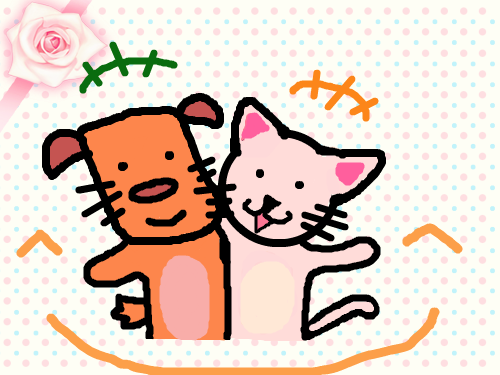 강아지와 고양이 : 강아지와 고양이 꼭 뽑아 주세요!! 스케치판 ,sketchpan