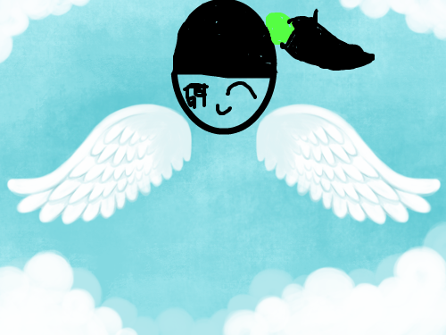 천사미완성 : 미완서이다 스케치판 ,sketchpan