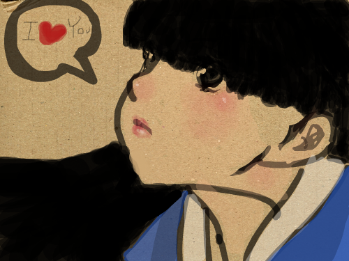 I♡You : 꾸민건데.. 스케치판 ,sketchpan