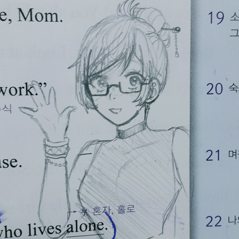 시험기간이.. : 시험기간이라 그린게 업따  . .. .  . . . . 스케치판 ,sketchpan