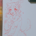 히아 : 히아 스케치판 ,sketchpan