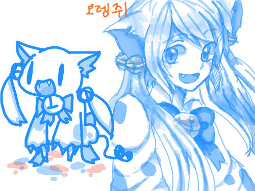 의인화 입니다 : ㅎㅎㅎㅎㅎ 스케치판 ,sketchpan