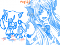 의인화 입니다 : ㅎㅎㅎㅎㅎ 스케치판 ,sketchpan