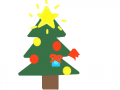 tree : christmas tree 스케치판 ,sketchpan