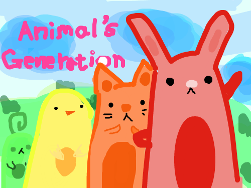 Animals Generation : 소녀시대 물러가라~!!  동물시대가 왔당ㅇ....ㅠㅠ 스케치판 ,sketchpan