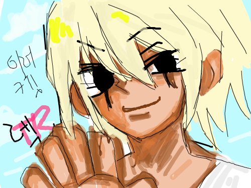 테일즈런너 카이 : ??ㅎㅎ 스케치판 ,sketchpan