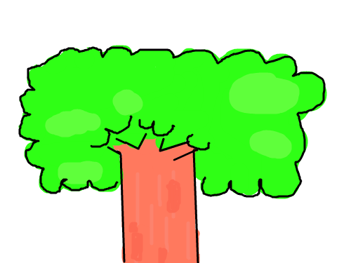 짱 큰나무 : 아주 큰 나무 스케치판 ,sketchpan