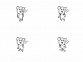달리는 곰돌이 ㅋㅋ : 앜ㅋ 왼지모르게 웃김ㅋㅋㅋ 스케치판 ,sketchpan