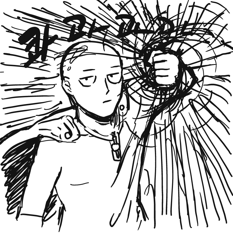 원펀맨! : 원펀맨! 스케치판 ,sketchpan