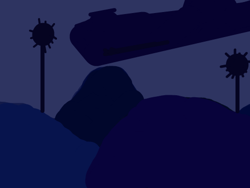 Submarine : 잠수함 - 습작 2 이고요, 모든 것은 마우스로![응?] 스케치판 ,sketchpan