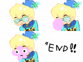 뜨악 풍선껌이!! : 펑~~` 스케치판 ,sketchpan