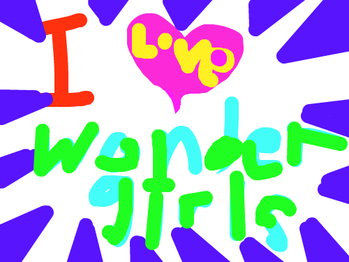 I love wondergirls : 원더걸스 팬으로 써 만들어봤심 스케치판 ,sketchpan
