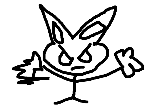 토끼 : 토끼가싸운다 스케치판 ,sketchpan