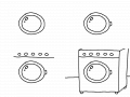 washing machine : washing machine 스케치판 ,sketchpan