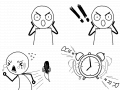 alarm : 놀람,공포,경보 스케치판 ,sketchpan