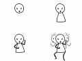 alert : 방심하지않는,경계하는 스케치판 ,sketchpan