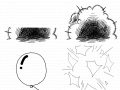 burst : 파열하다,터지다,폭발하다 스케치판 ,sketchpan