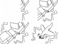 crash : 추락.충돌.충돌할때의 소리(와르르.쿵,쾅) 스케치판 ,sketchpan