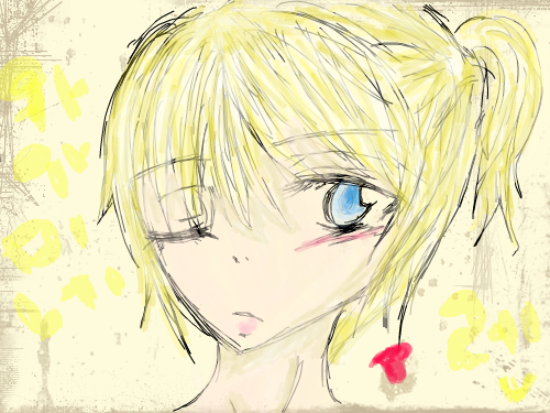 카가미네 렌 ~ : 못그렸어도 봐주세요 ㅠㅜ .. 스케치판 ,sketchpan