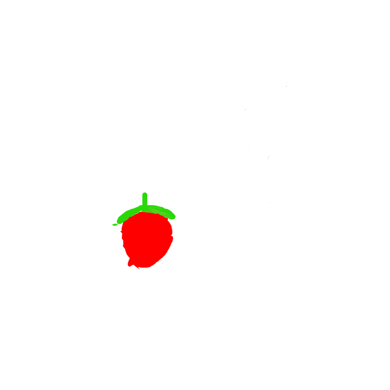 작은 딸기 : 작은 딸기 스케치판 ,sketchpan