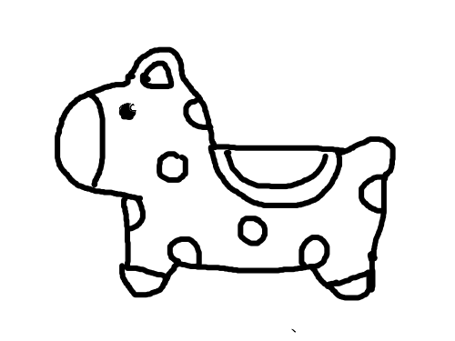 말......... : 말........? 스케치판 ,sketchpan