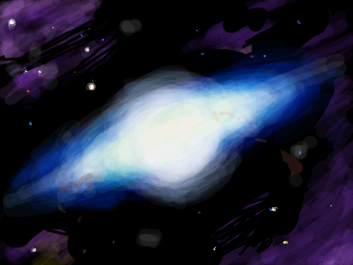 우주 : 우주 스케치판 ,sketchpan