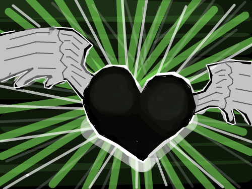 black heart : quick skettch 스케치판 ,sketchpan