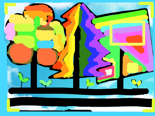 양성훈-1 : 나무 그리기 스케치판 ,sketchpan