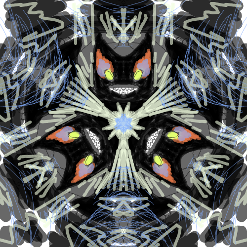 Devil : 데레레레렐 스케치판 ,sketchpan