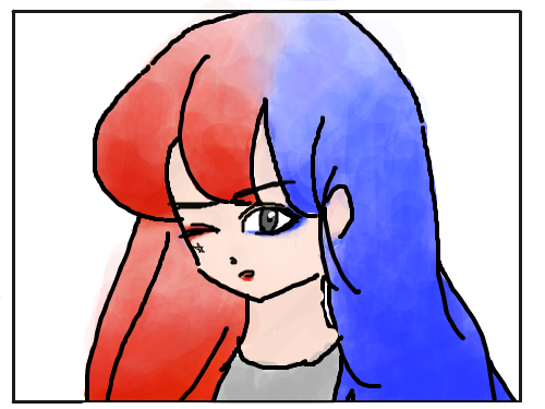 할리퀸 : ...손아프다~~ 스케치판 ,sketchpan