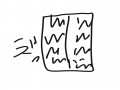 책 : 책 스케치판 ,sketchpan