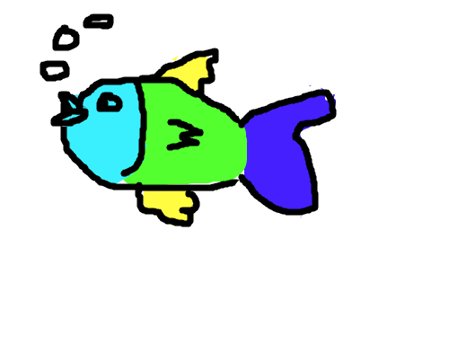 못생긴 물고기 : 못생긴 물고기 스케치판 ,sketchpan