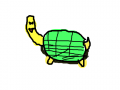 거북이 : 거북이가 있다 스케치판 ,sketchpan