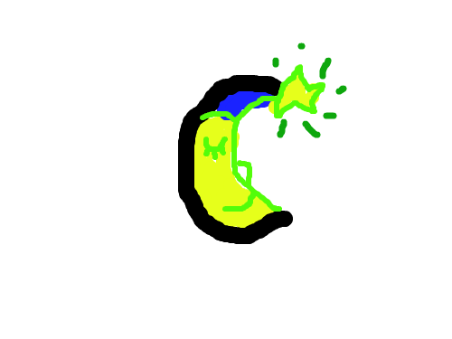 달달 : 달입니다. 스케치판 ,sketchpan