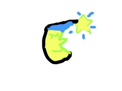보름달 : 잠자는 달.... 스케치판 ,sketchpan