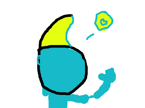 스머프 : 스머프입니다. 스케치판 ,sketchpan