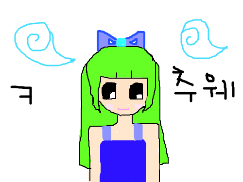 1번째 작품 : 나의1번째 작품 스케치판 ,sketchpan