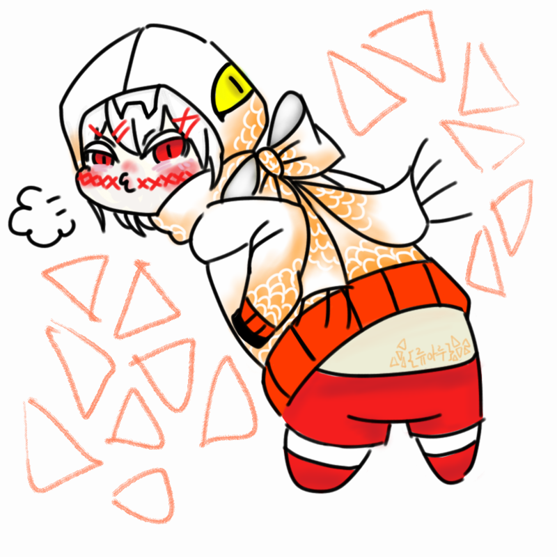 심심풀이용.. : 심심풀이용 아루. 마음에 안든당 스케치판 ,sketchpan