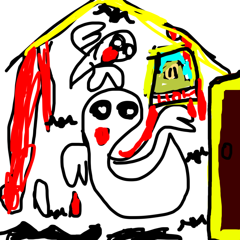 유령의집 : 유령의집 스케치판 ,sketchpan