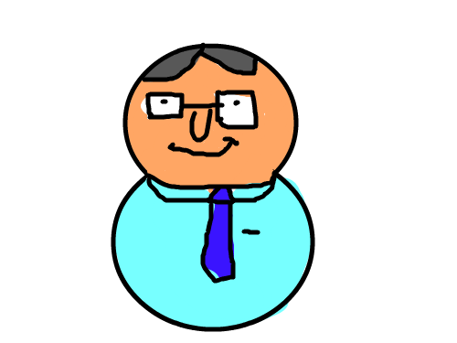 아빠 : 아빠를 그리다 집에와서 한 그림 스케치판 ,sketchpan