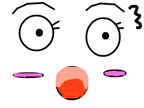 놀란 얼굴 : 깜짝이야! 우리 친구는 무엇을 봤을까요? 스케치판 ,sketchpan
