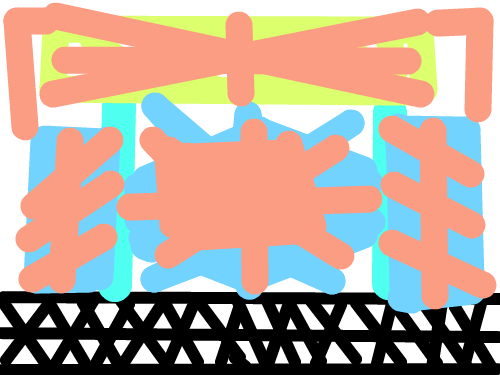 두목의 집 : 이상한 두목의 집 대문이다 스케치판 ,sketchpan