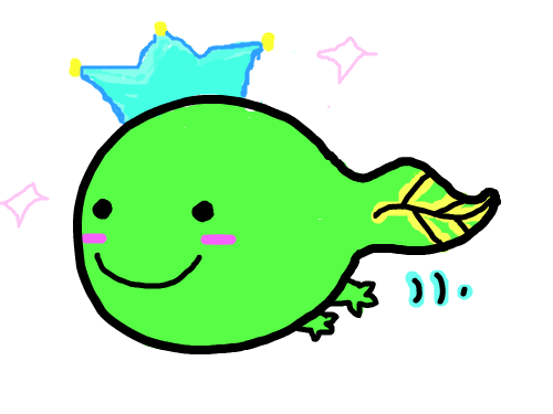 올챙이 왕 : 올챙이들의 중요한 왕의 그림을 스캐치 한것이다. 스케치판 ,sketchpan