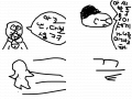 만화 : 미친 도라에몽 스케치판 ,sketchpan