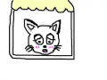 졸린 고양이 : 졸린 아기 고양이 스케치판 ,sketchpan