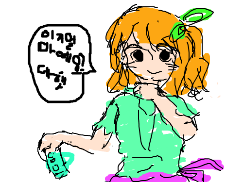 소녀 : 노ㅛㄷ노ㅡㅏㅑㅗ 스케치판 ,sketchpan